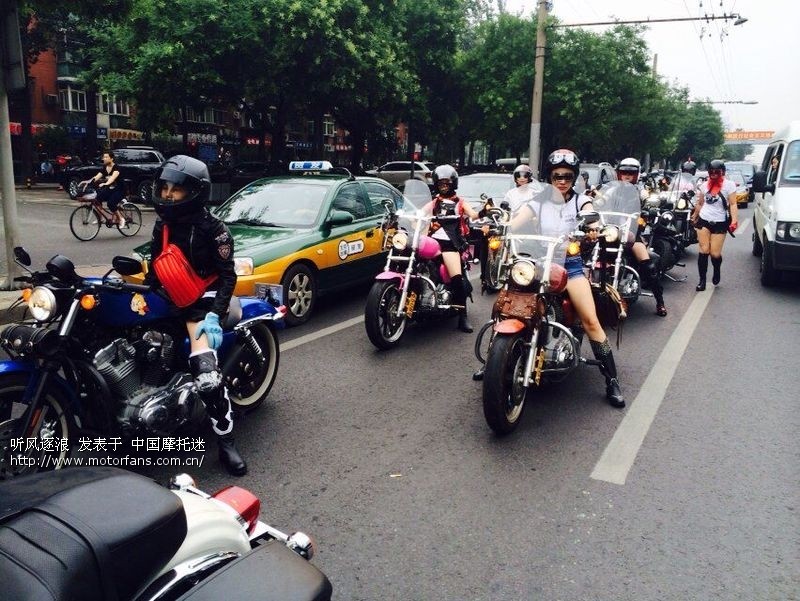 第一次见到大白多美女芥末车靓人美美女腿速穿丝骑士.:图片