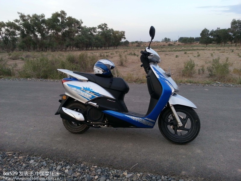 银蓝佳御昨天到手!新车极速表上100! - 五羊本