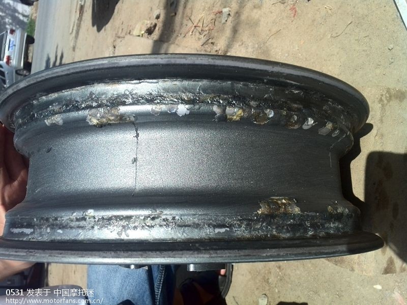 轮胎自补液,方便,毁坏也厉害--看我的轮毂 - 踏板