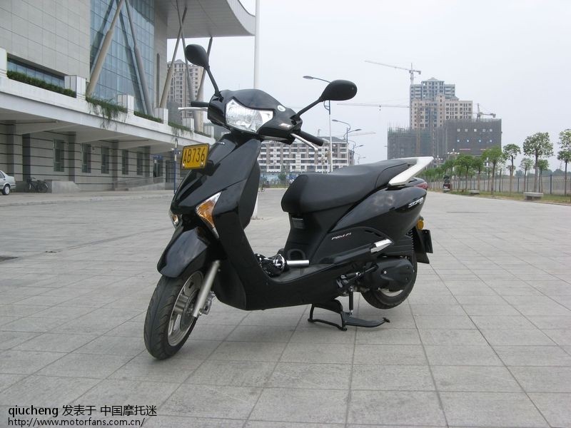 昨日白甲到货提车作业 - 五羊本田-踏板车讨论