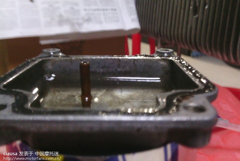 CBX250 化油器油面不高吧?有图 - 维修改装 -