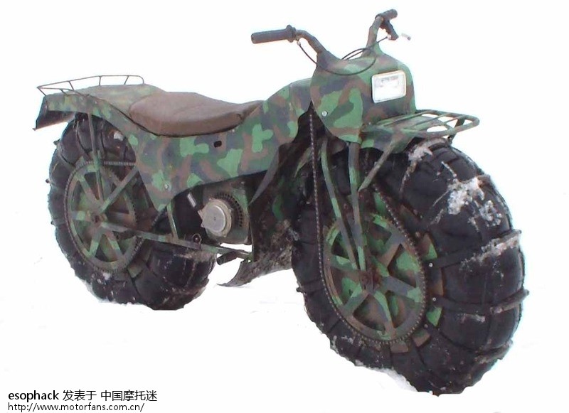 这才叫车!俄罗斯军用全地形摩托车性能展示 -