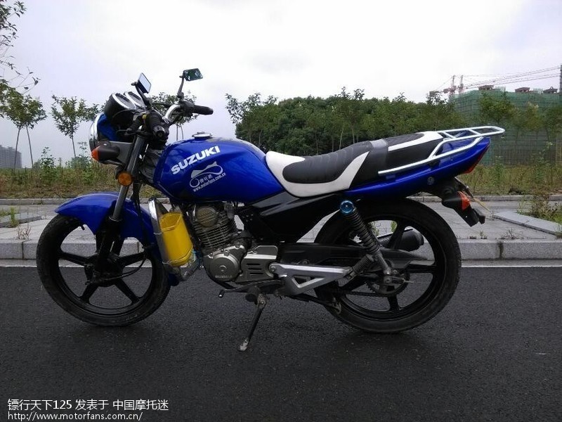gt125x轻骑铃木摩托车骑行 - 山东摩友交流区 -