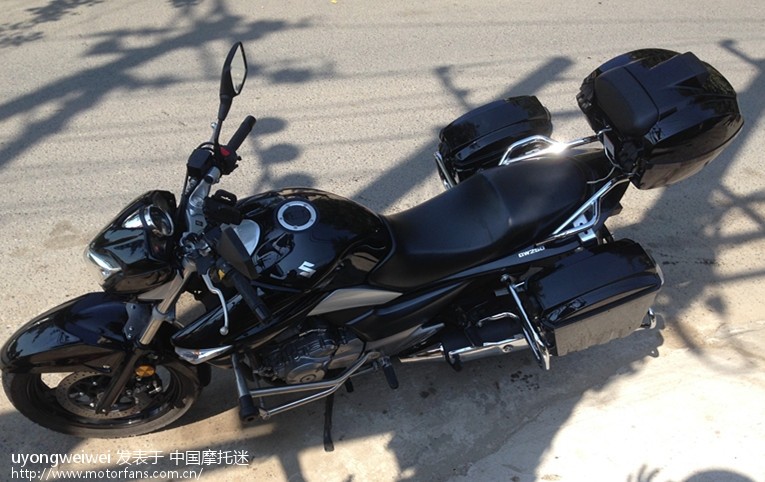 看看这后备箱和尾箱 - 豪爵铃木-骑式车讨论专