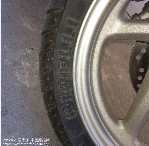 佳御轮胎升级 - 五羊本田-踏板车讨论专区 - 五羊