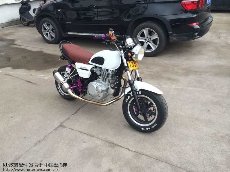 KTR改装春风狒狒。改GS250平衡轴发动机。