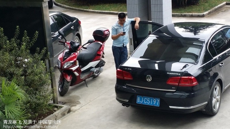 当小白鼠喽!国产上海本菱150CC踏板试用感受