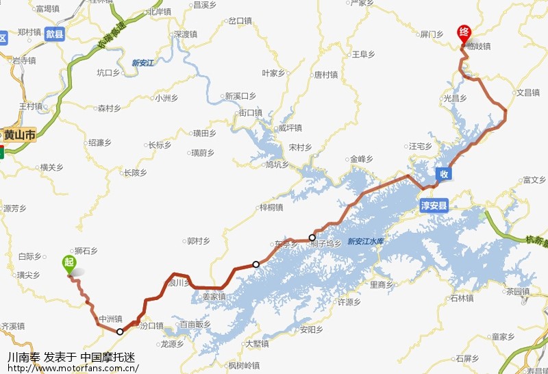 上海到千岛湖路上哪里有有服务站