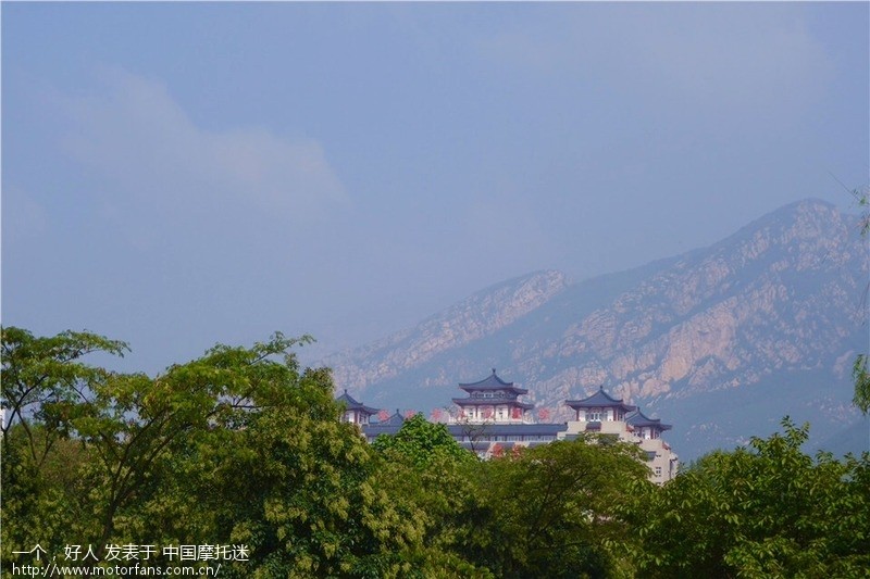 日出嵩山坳 晨钟惊飞鸟 - 河南摩友交流区 - 摩托