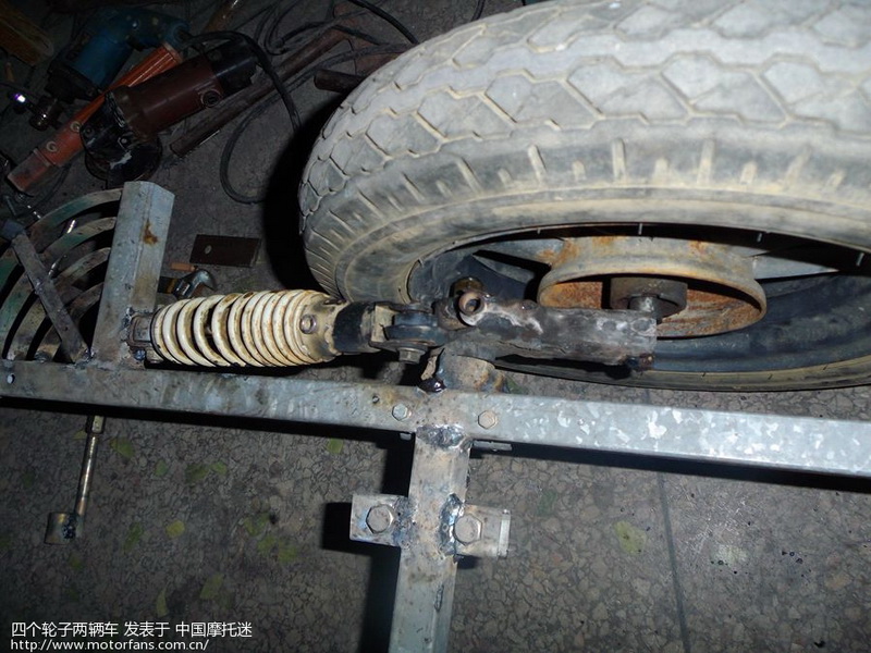 无聊自制一辆迷你跨子 - 维修改装 - 摩托车论坛