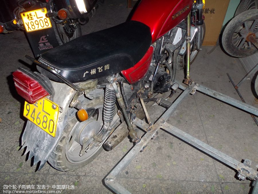 无聊自制一辆迷你跨子 - 维修改装 - 摩托车论坛