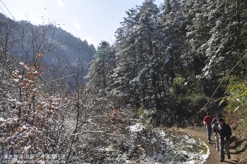 周三冒雪吉浙线,徽杭古道踏雪行 - 上海摩友交