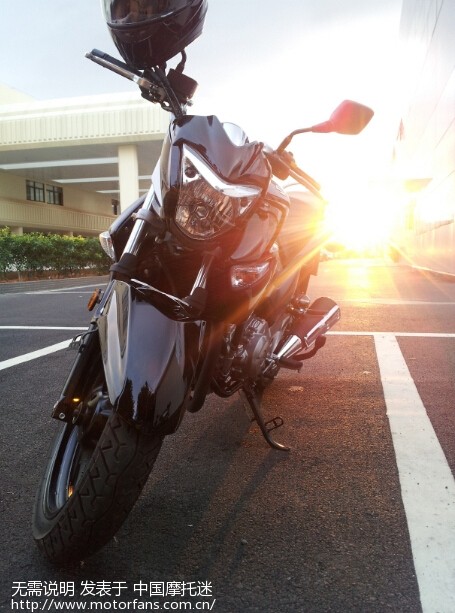 汽车机油加摩托车,充当小白鼠··· - 豪爵铃