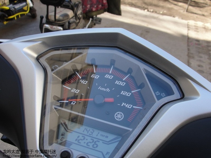 电喷白色尚领 - 踏板论坛 - 雅马哈-踏板车讨论专