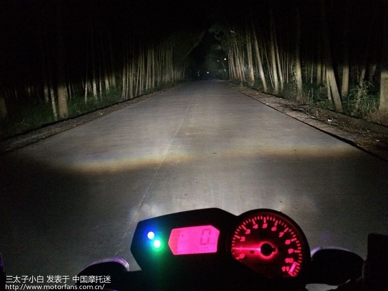 海南儋州台风车友韦总,飞致250改海拉五透镜.