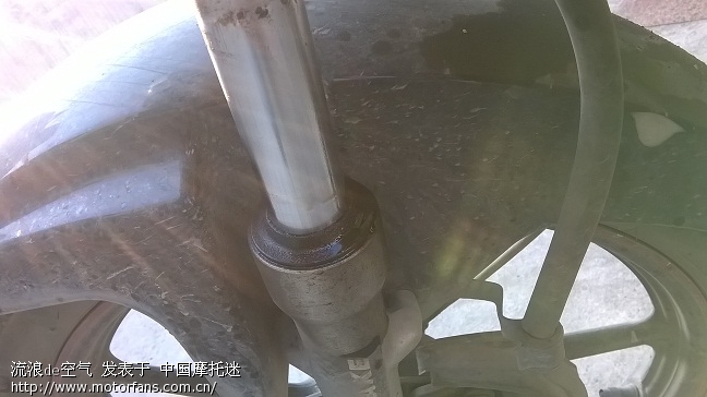 春风领跑王CF150-C 前减震漏油 - 春风动力 - 摩