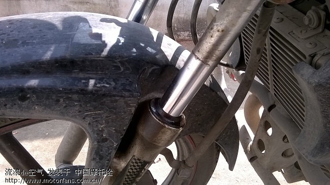 春风领跑王CF150-C 前减震漏油 - 春风动力 - 摩