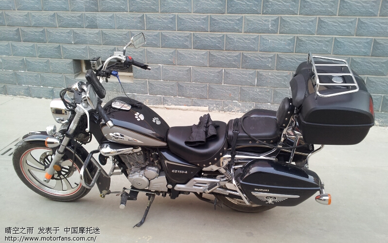 更换新尾箱+货架 - 豪爵铃木-骑式车讨论专区 -