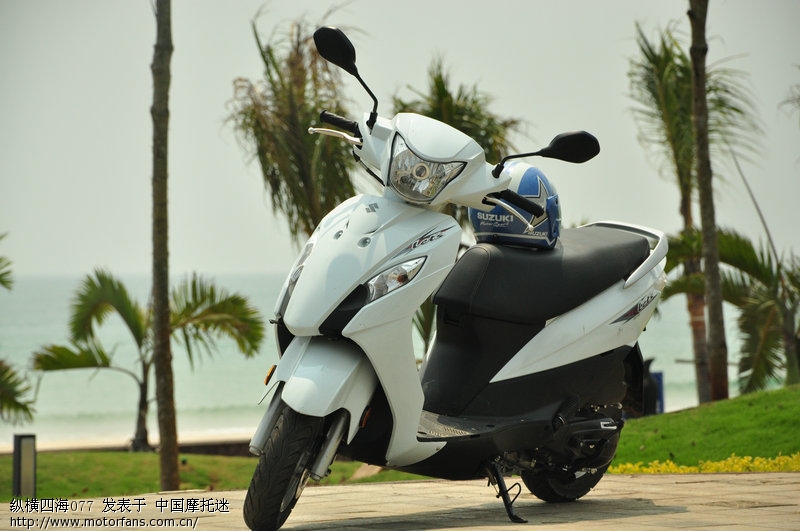 春天在那里,Let's GO!铃木乐至110海南摩旅游