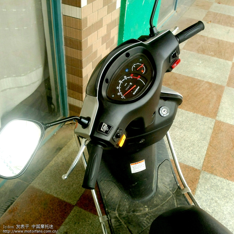 这车到底是喜之星还是福星? - 豪爵铃木-踏板车