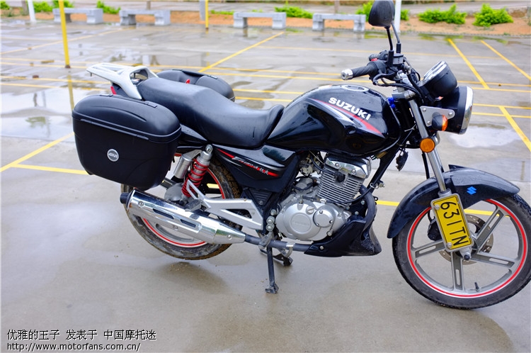 EN150装上了漂亮的边箱 - 豪爵铃木-骑式车讨