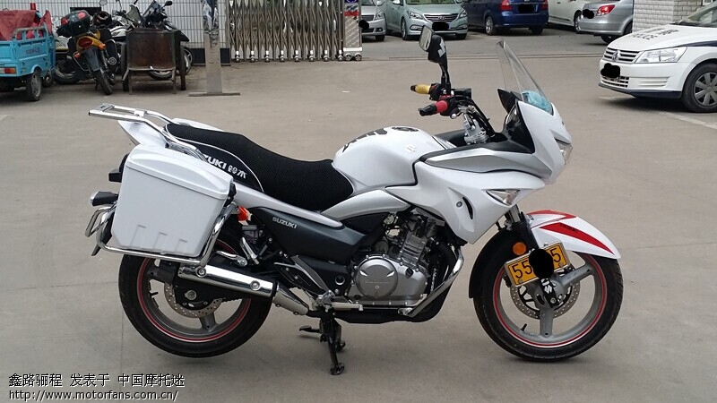 入手GW250S 冰川白 - 豪爵铃木-骑式车讨论专