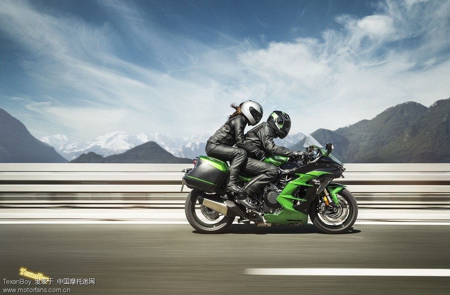 秀车2018款kawasakininjah2sxse机械增压超级跑