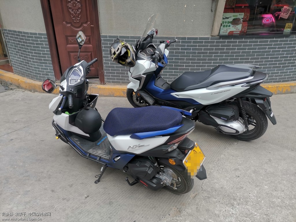 大街上偶遇佛沙350! - 踏板论坛 - 摩托车论坛 - 中国