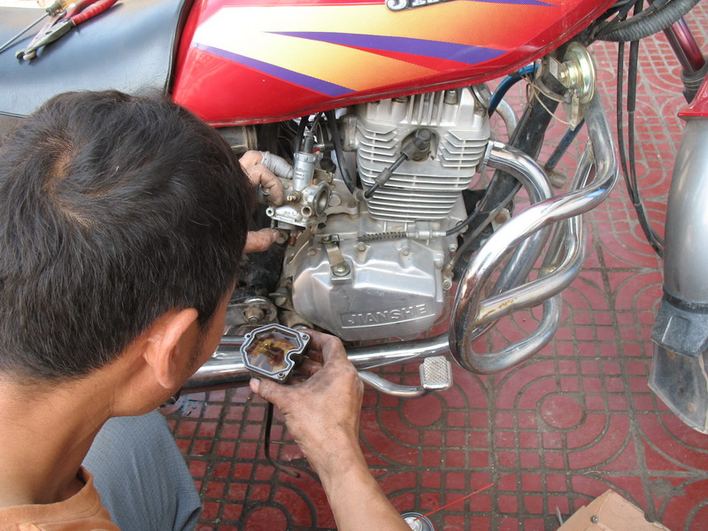 柱塞化油器清洗全过程(转) - 摩托车维修车间 - 