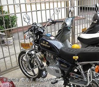 GN125H,6100米买的,说是豪爵GN125H中最便