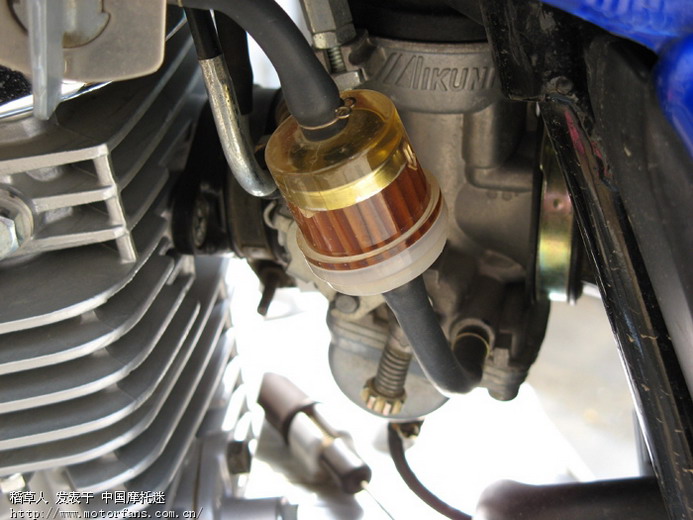 透明的汽油滤芯~ - 摩托车论坛 - 摩托车论坛 - 中