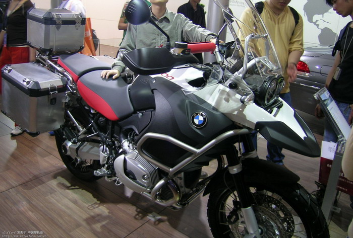 在上海车展上看到的BMW摩托车 - 上海摩友交