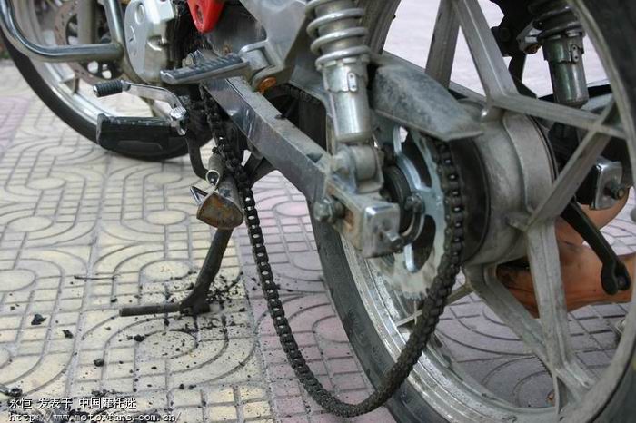 建设125换牙盘、链条大记实 - 摩托车论坛 - 建