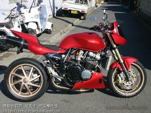 HONDA CB400改装 - 摩托车论坛 - 摩托车论坛