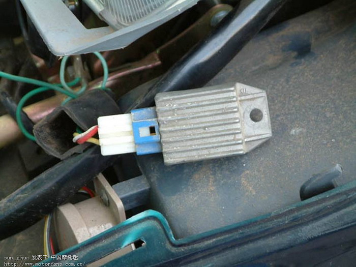 流电才能不用启动就亮啊! - 维修改装 - 摩托车论
