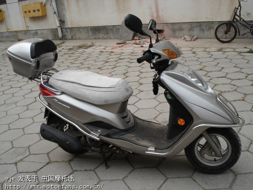 新买的YMH丽鹰125 - 踏板论坛 - 雅马哈踏板摩