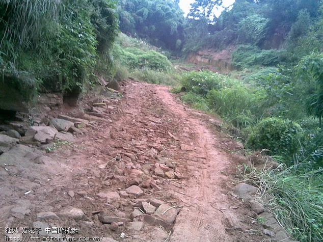 艰苦的路,国惨车走山路记 - 维修改装 - 摩托车论