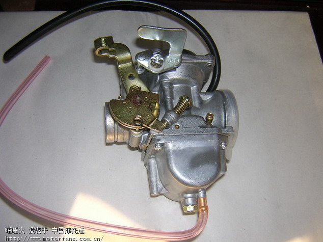 我的GS125化油器调混合气比例的开关在哪? -