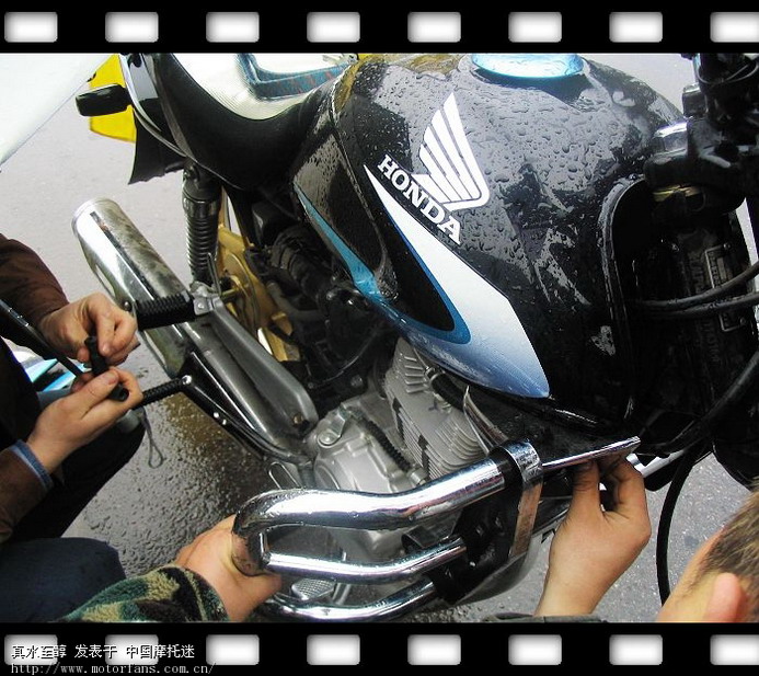 清明汉中行~~新大洲锋锐125突然熄火,难以启