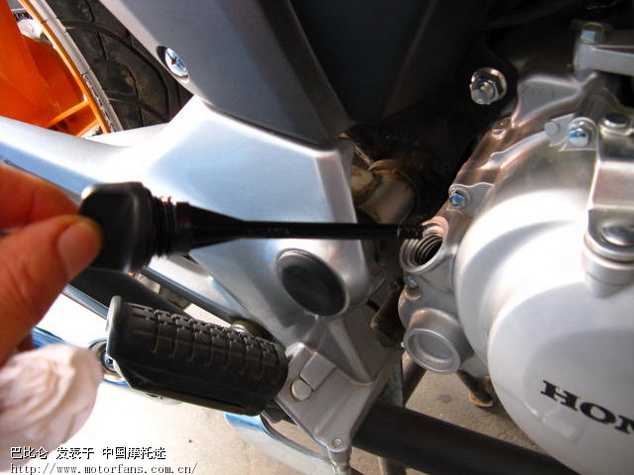 1500公里,本田战鹰CBF-150换机油,长城全合成