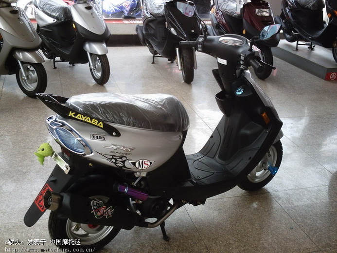 大家来看看改装的 JOG ZY100T ---(巧格 ) - 踏板