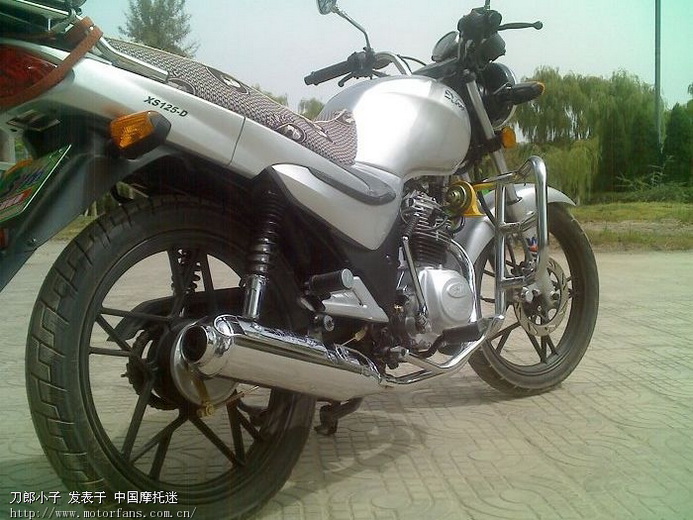 08年3月出厂的夏杏三阳 sym 欧规中华战马 xs125-d