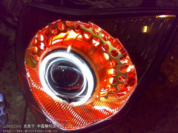 台湾踏板车流行的灯光改造 - 踏板论坛 - 摩托车