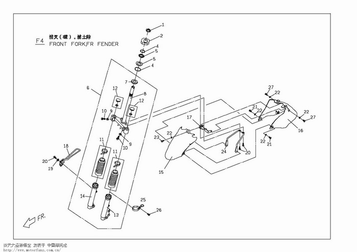 踏板车结构图解 - 踏板论坛 attachments.motorfans.com.cn 宽 ...