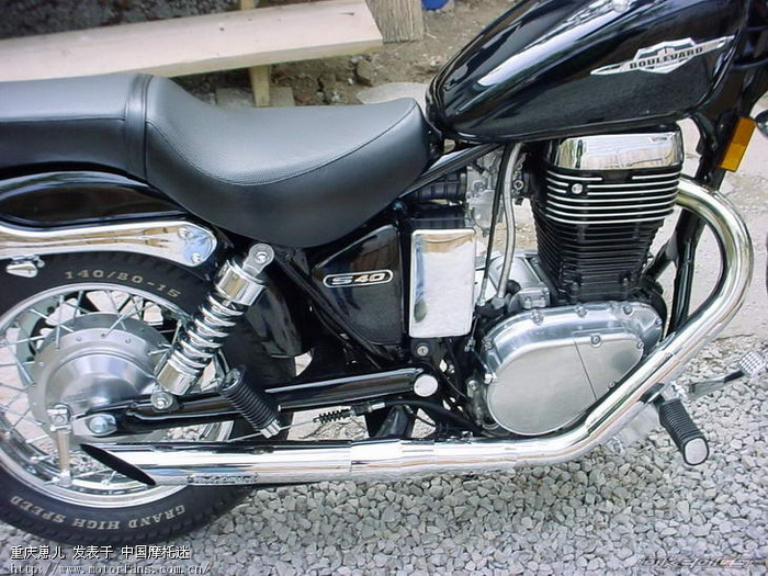 【太子党系列贴】 另类的铃木单缸太子 --- S40