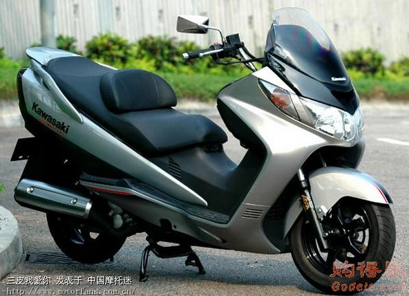 为什么没看见过川崎的踏板车呢?有吗? - 踏板论