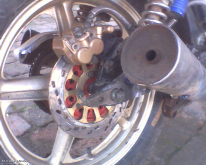 我改的后油刹 - 维修改装 - 摩托车论坛 - 中国第