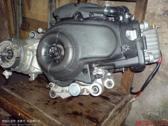 宗申比亚乔淑女100一年一万公里换发动机咯!