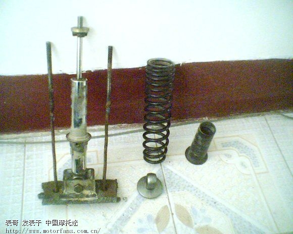 我来分解天剑G的后减震. - 雅马哈 - 摩托车论坛