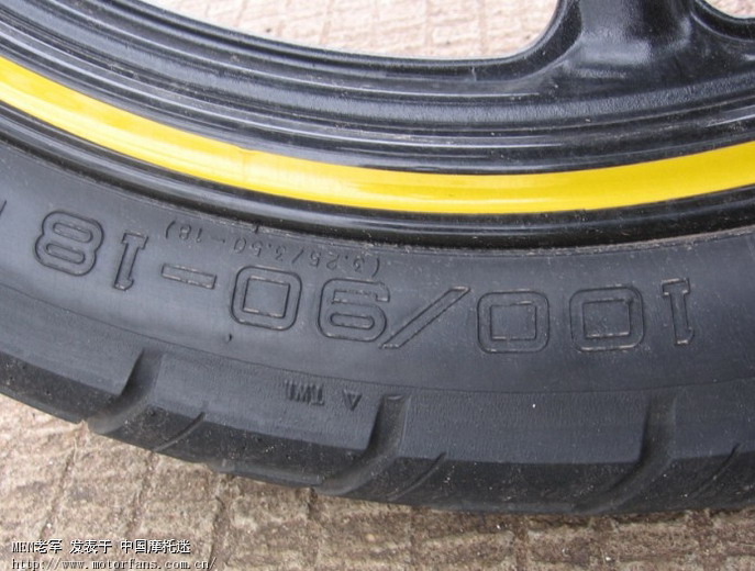 换后轮真空胎100\/90要多少钱? - 雅马哈 - 摩托